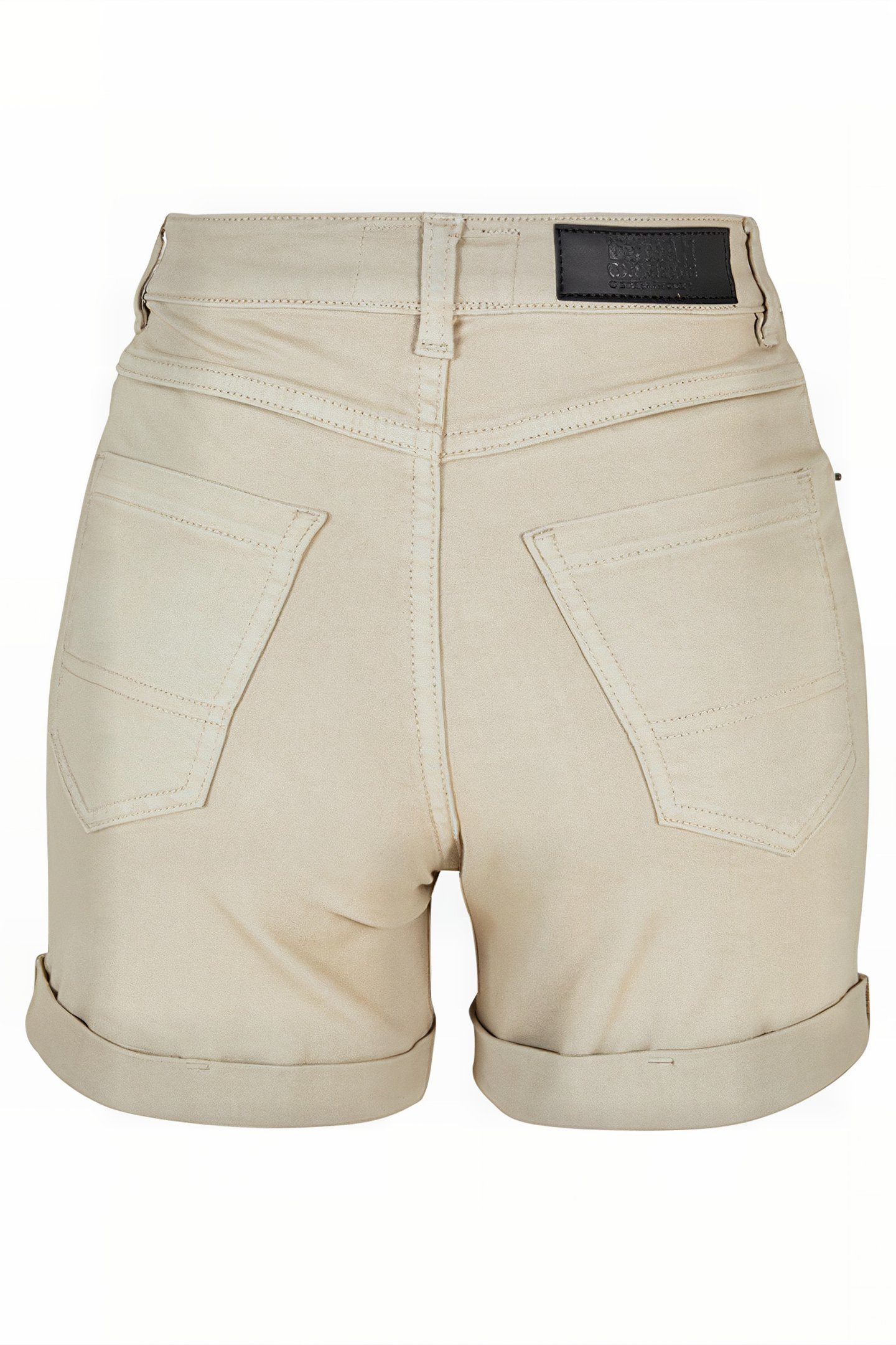 LADIES COLORED STRECH DENIM SHORTS SOFTSEAGRASS 7