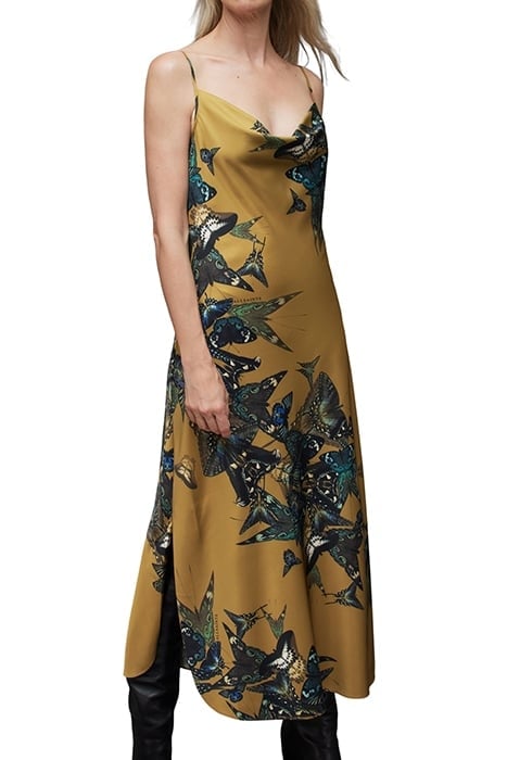 HADLEY DIANA DRESS GOLD 1