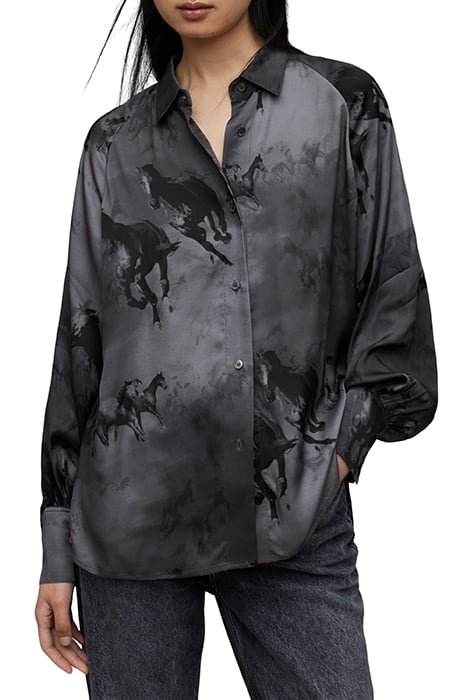 OANA DIONNE SHIRT SLATE GREY 1