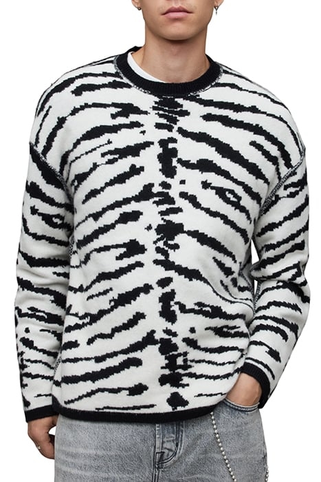 SKELLICAT CREW BLACK/ECRU 4