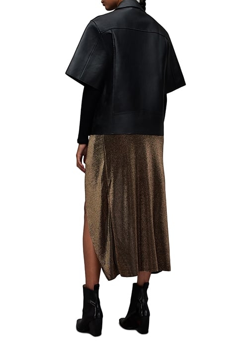 SAMI METALLIC SKIRT GOLD 3