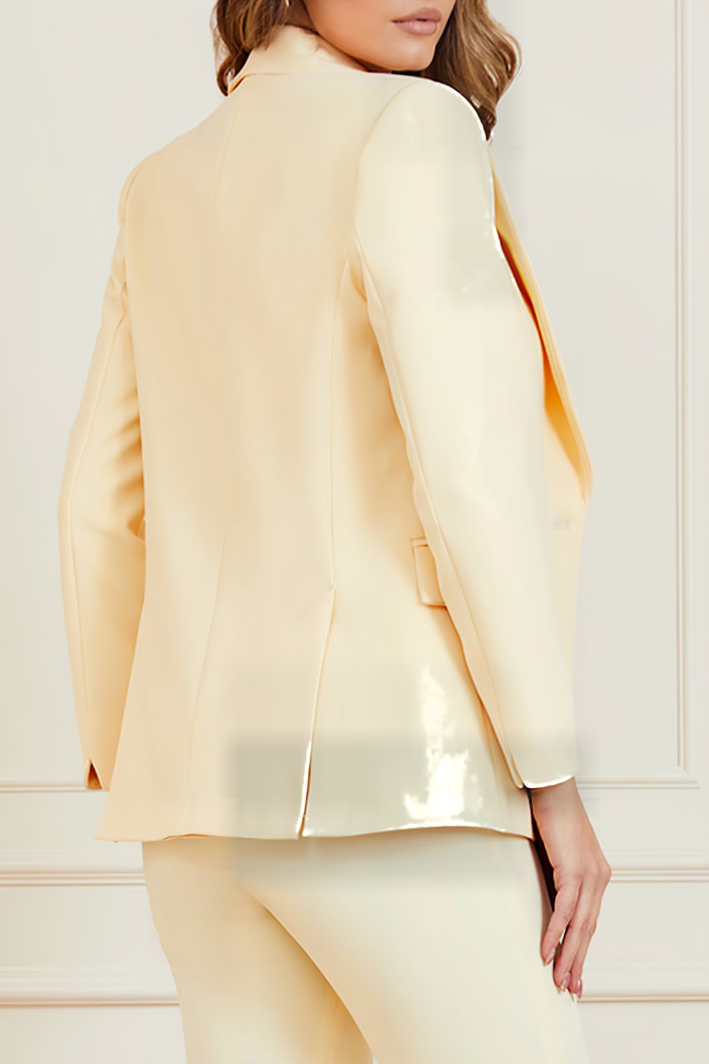 MARCIANO BY GUESS KELLY BLAZER YELLOW DUST 2