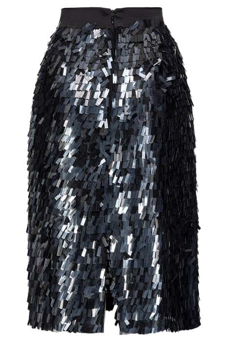 GERTRUDES GONNA FULL PAILLETTE BLACK 5