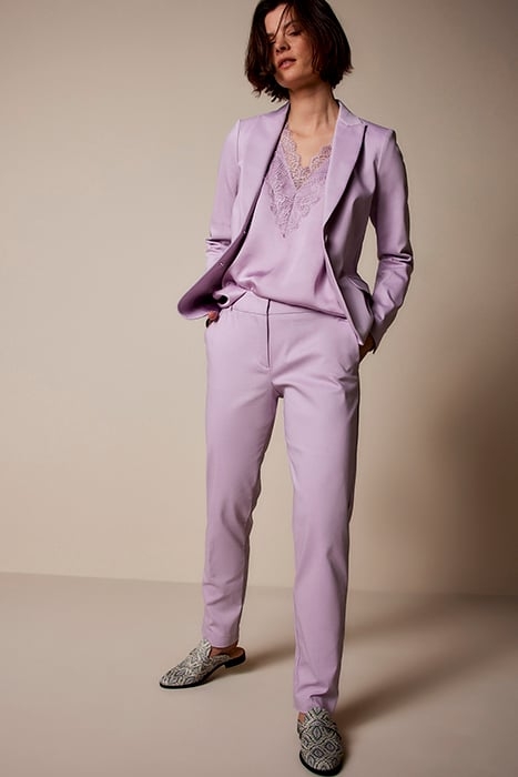 TROUSERS CLASSIC STRETCH SOFT ORCHID 1