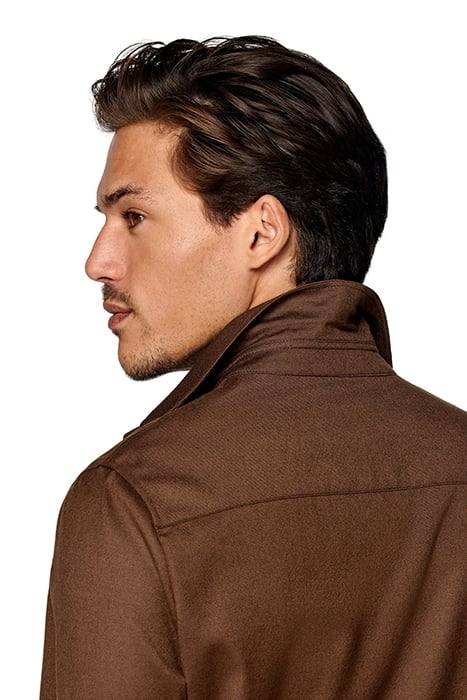 MID BROWN WILLIAM SHIRT-JACKET MID BROWN 7