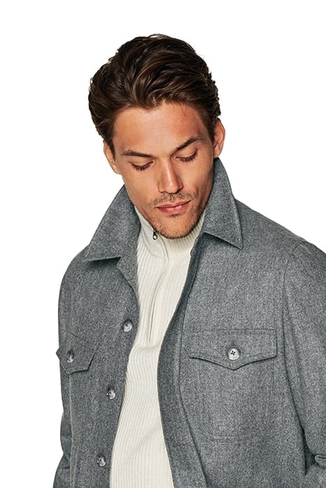 LIGHT GREY WILLIAM SHIRT-JACKET LIGHT GREY 7