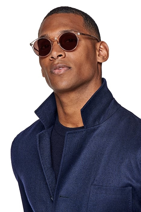 NAVY HERRINGBONE GREENWICH SHIRT-JACKET NAVY 6