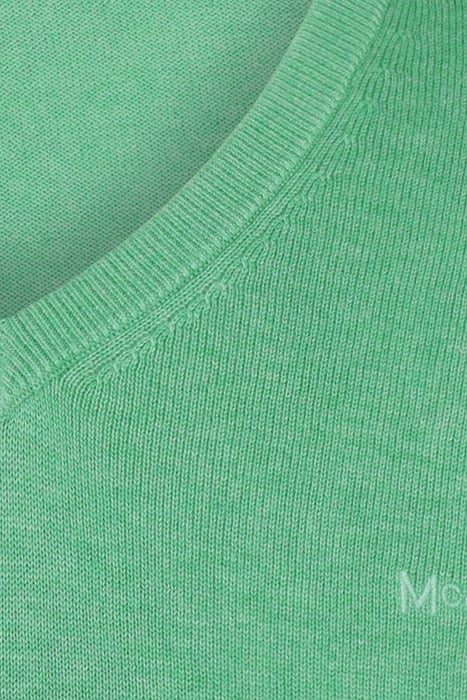 V NECK SWEATER GREEN 3