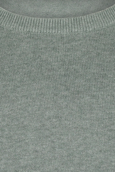 C NECK SWEATER SAGE 3