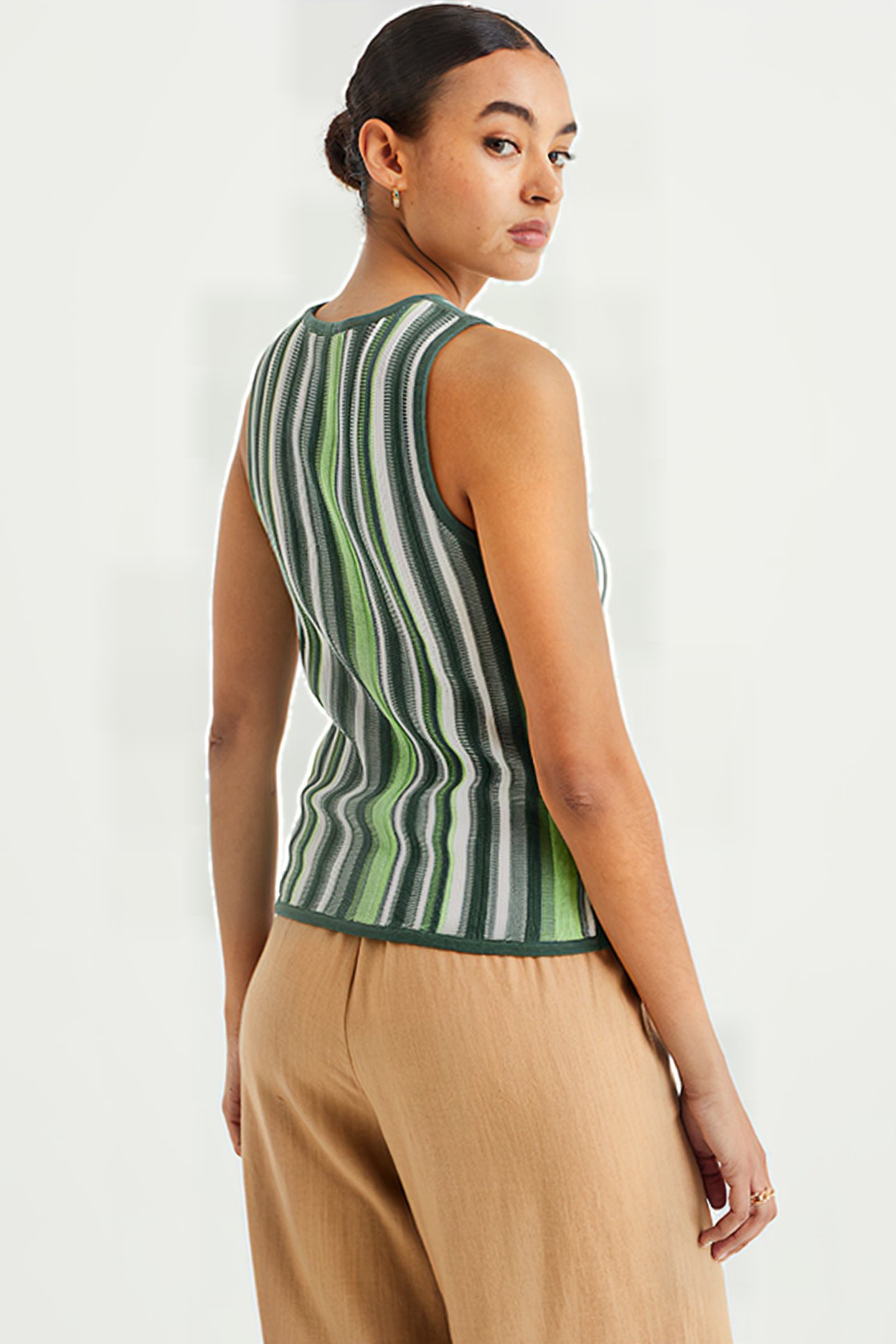 KNITTED PULLOVER KHAKI 2