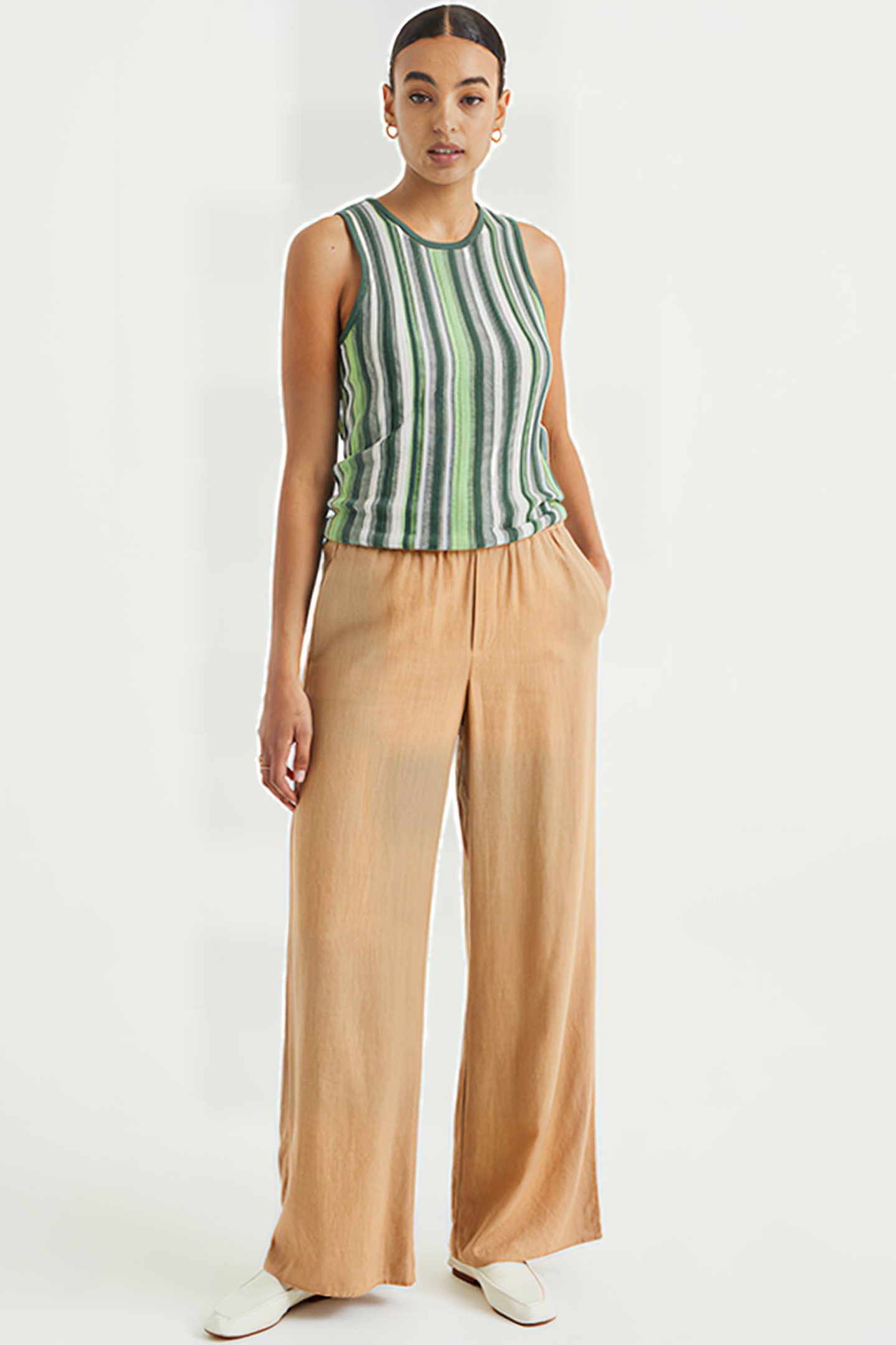 KNITTED PULLOVER KHAKI 3