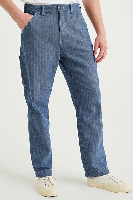 5-POCKET MID WAIST BLUE 1