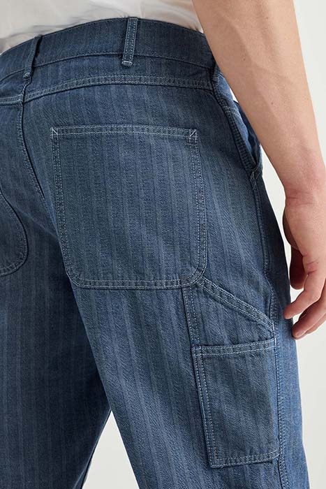 5-POCKET MID WAIST BLUE 6