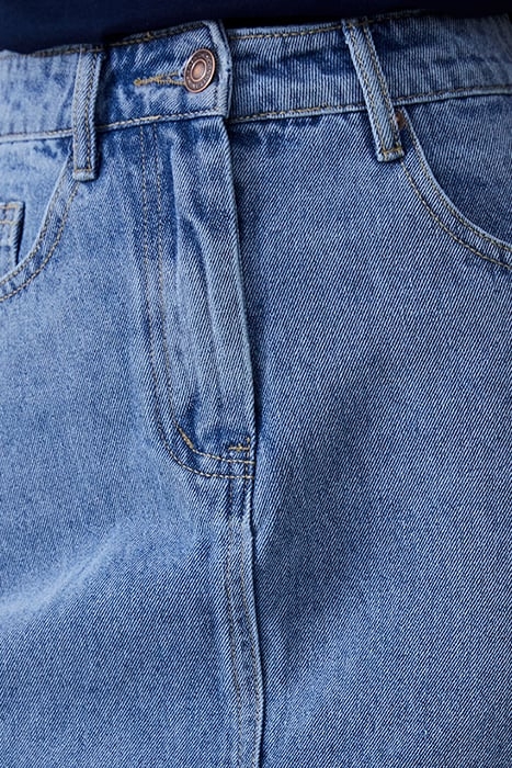 DENIM MIDI SKIRT VINTAGE 4