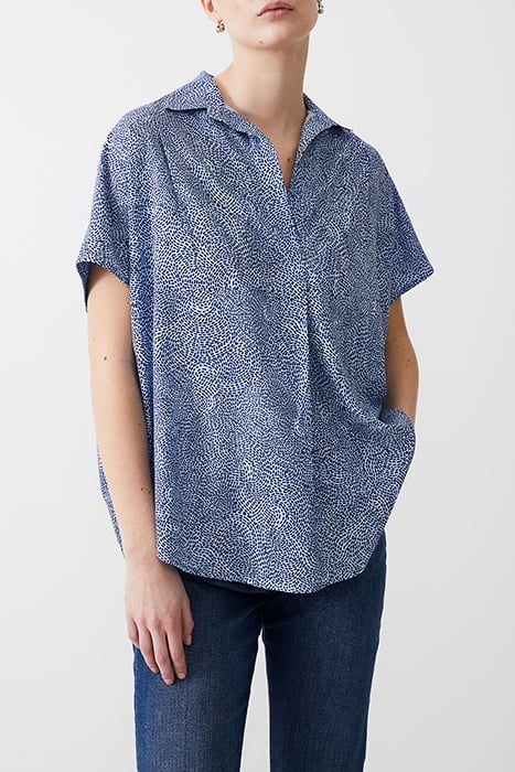 BERNICE CREPE LIGHT POPOVER PLACIDBLUE/DKNVY/WHT 1