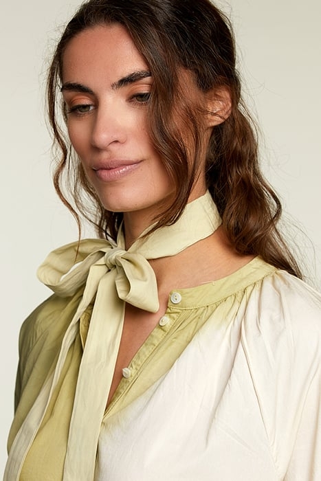 LONG GREEN TIE & DYE DRESS 5