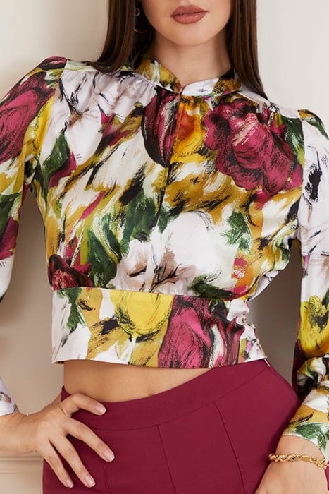 MARCIANO BY GUESS AUTUMN GARDEN BLOUSE AUTUMN GARDEN PRINT 7