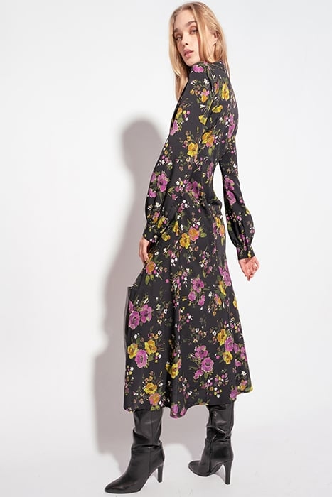 ABADECO ABITO CREPE FLUIDO STA BLACK/FUCHSIA/GREEN 6