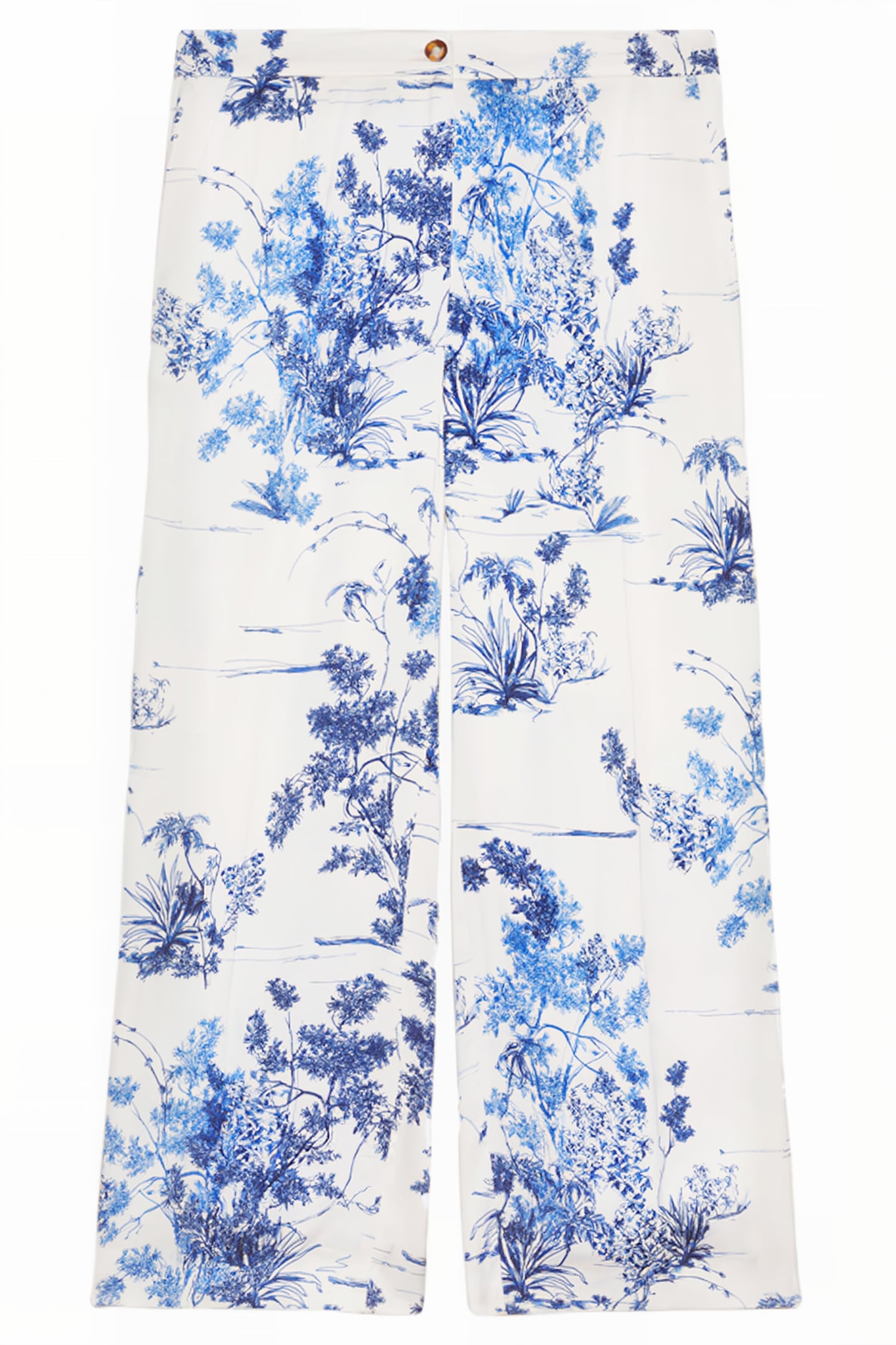 PRINTED CROPPED TROUSERS FANTASY 4