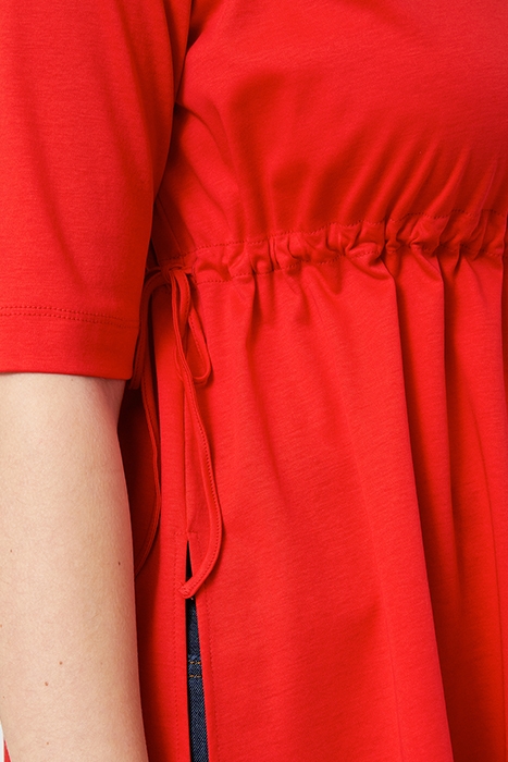 T-SHIRT WITH DRAWSTRING RED 7