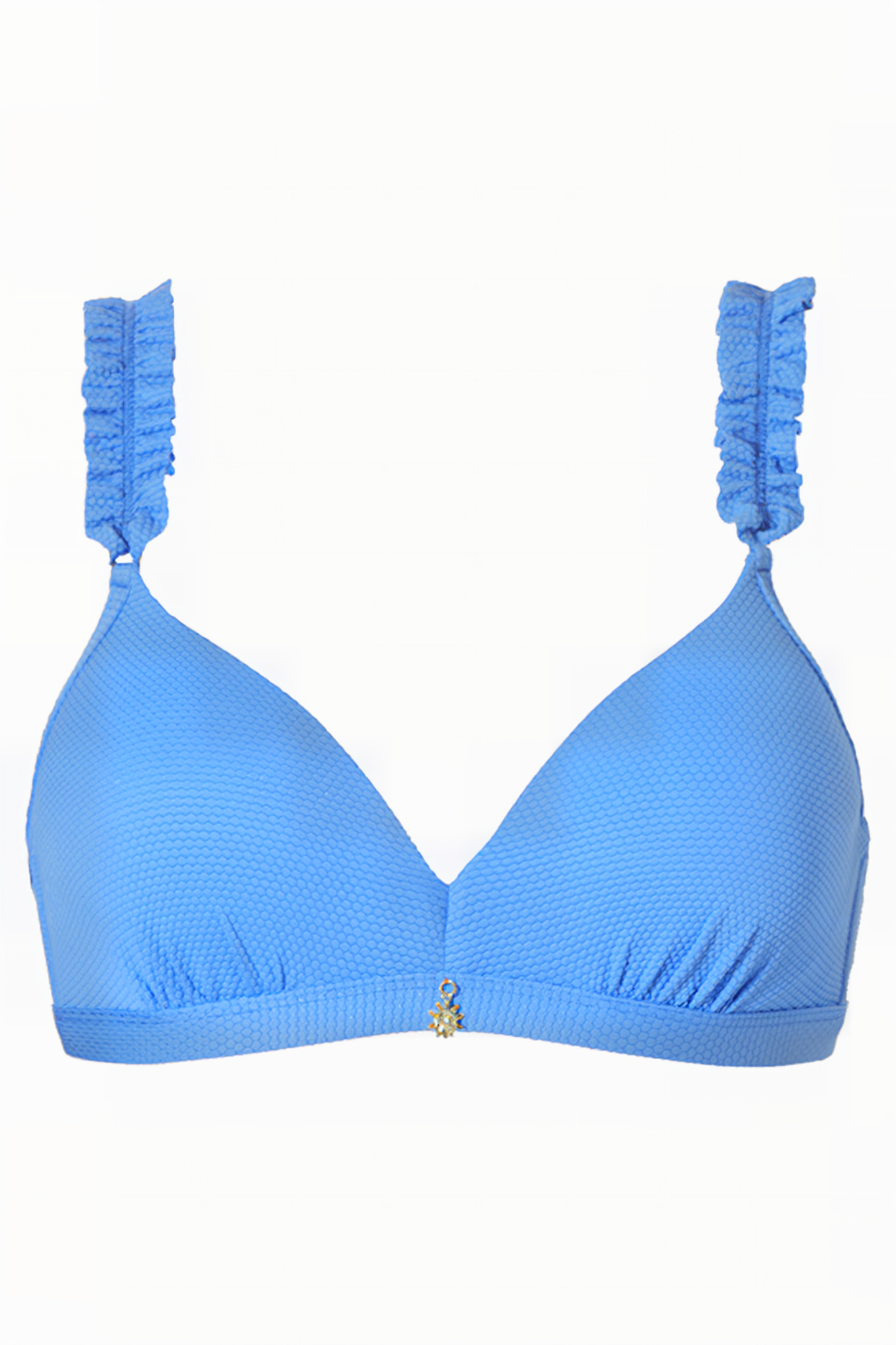 SW BRA TSHIRT BOWIE CARIBBEAN CRUISE CURACAO BLUE 2