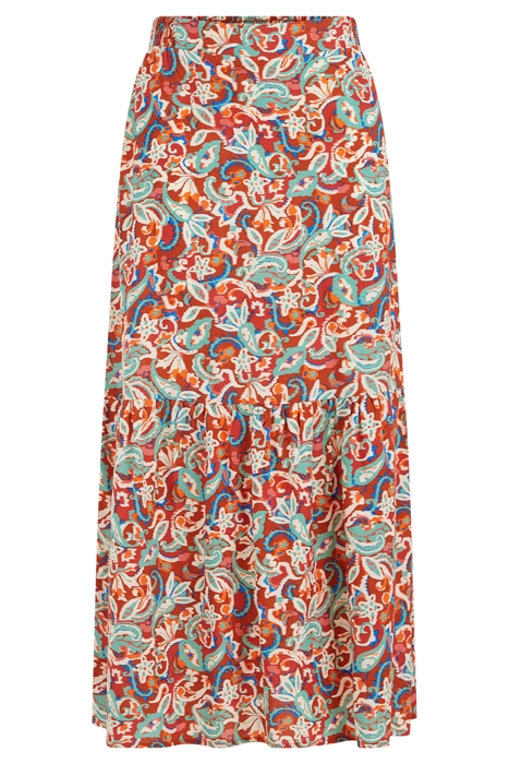 SKIRT MEDIUM LENGTH LIGHT BROWN 4