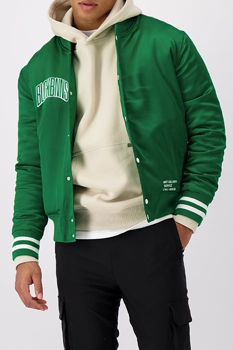 ARCH BASEBALL JACKET GREEN 1