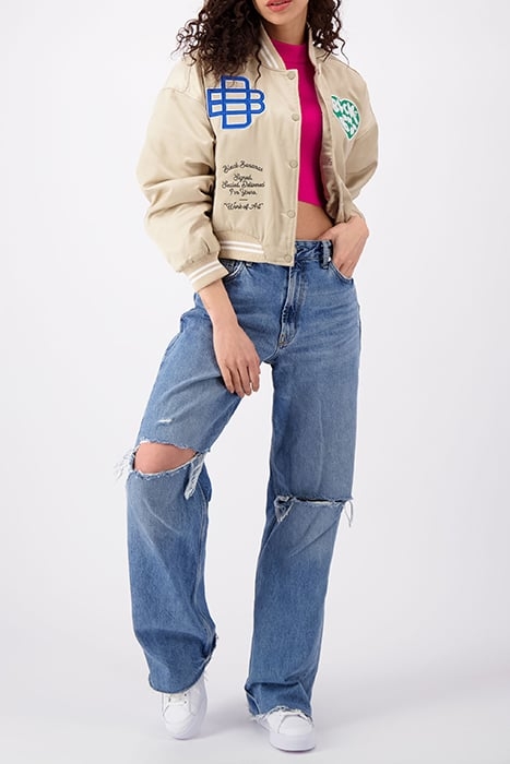 MONOGRAM BOMBER JACKET SAND 3