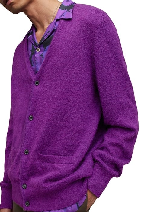 KENNEDY CARDIGAN ELECTRIC PURPLE 6