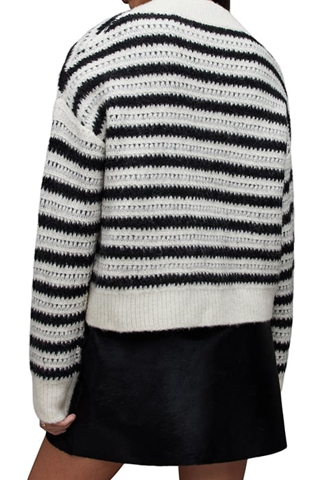 DUKE JUMPER CHALK WHITE/BLACK 2