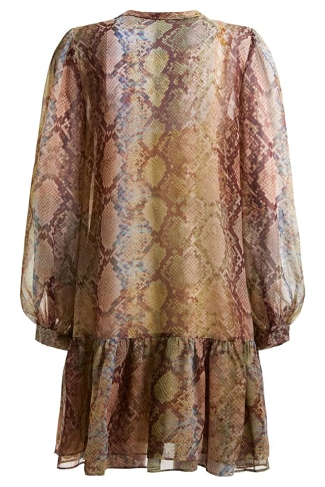 ALVA DRESS GLAM SNAKE PRINT 2