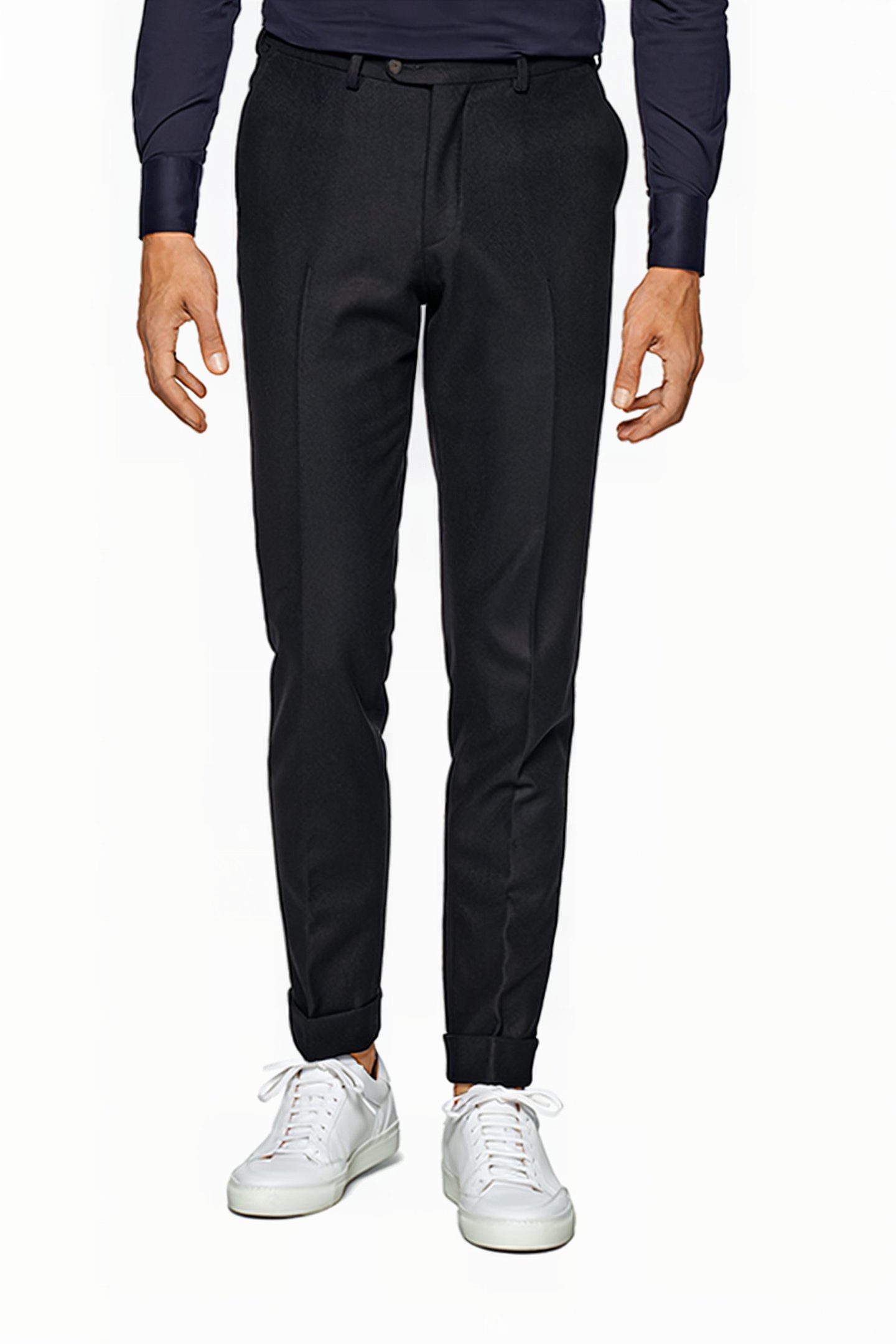 TROUSERS-NAVY NAVY 1