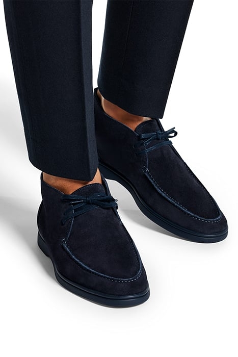 SUEDE-ANKLEBOOT-NAVY NAVY 2
