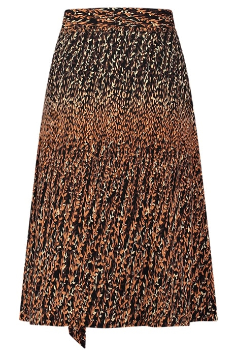 SOLEDAD WRAP SKIRT HAZEL/BEIGE/BLACK 2