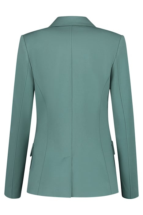 NOKI FITTED BLAZER SAGE GREEN 2