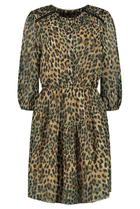 ROSSY SHORT DRESS LEOPARD 1