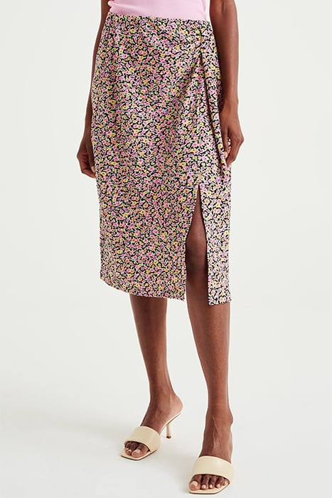 SKIRT MEDIUM LENGTH MULTI-COLOURED 1