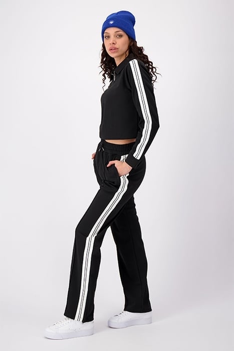 CLASSIC STRIPE TRACKPANTS BLACK 4