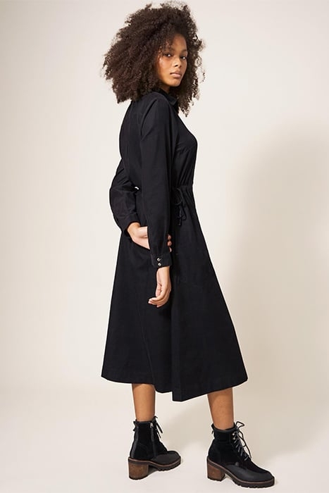 JADE CORD SHIRT DRE PURE BLACK 2