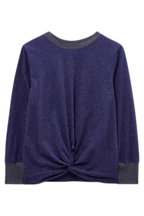 FRANKIE SPARKLE TOP DARK NAVY 3