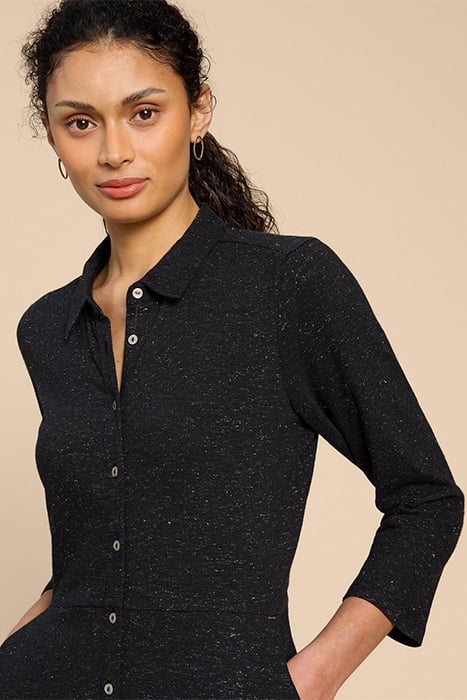 RUA SPARKLE JERSEY SHIRT DRE CHARCOAL GREY 5