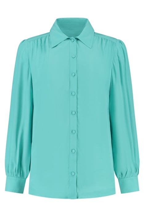 SHELL BUTTON BLOUSE AQUARELLE 1