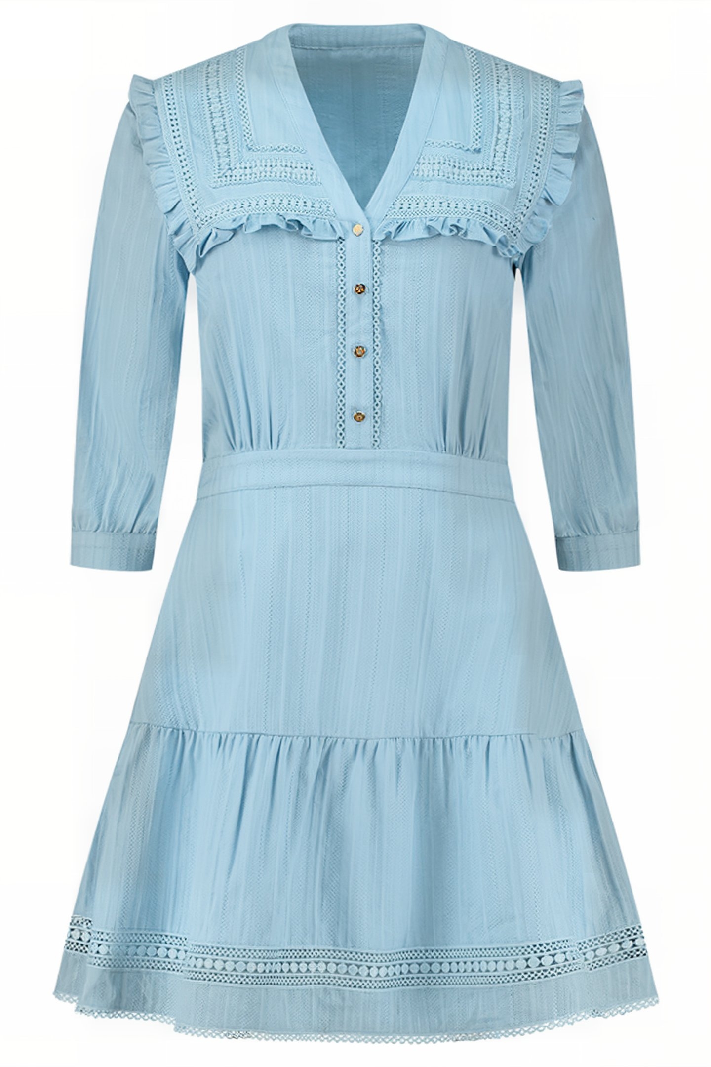RONNIE DRESS LIGHT DRESDEN BLUE 1