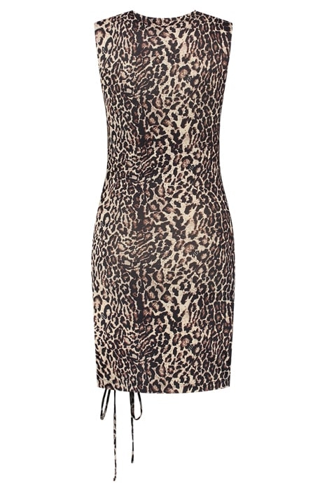 PIPER ANIMAL DRESS DUST/BLACK 2