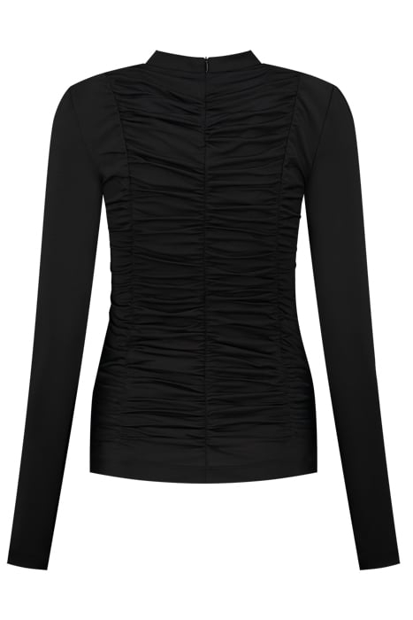 SHOULDER HOLE TOP BLACK 2