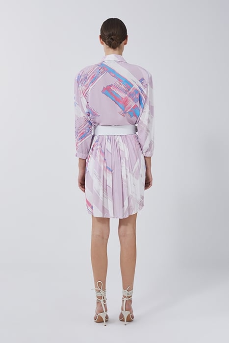 ASHBUR MINI SKIRT IN MULTICO LIGHT IVORY PINK 4