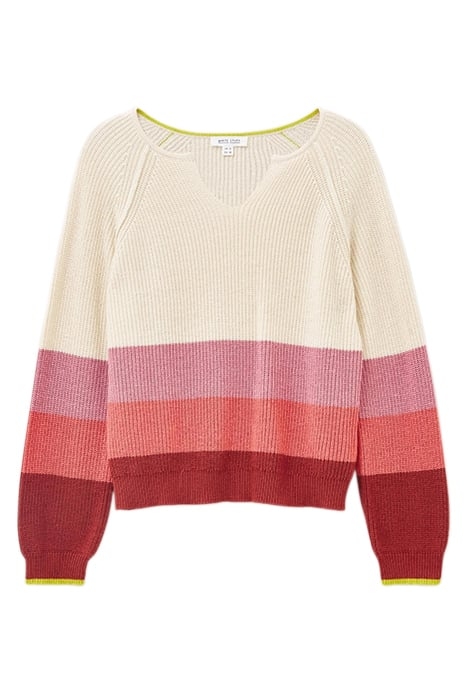 JENNIE RIB JUMPER PINK 1