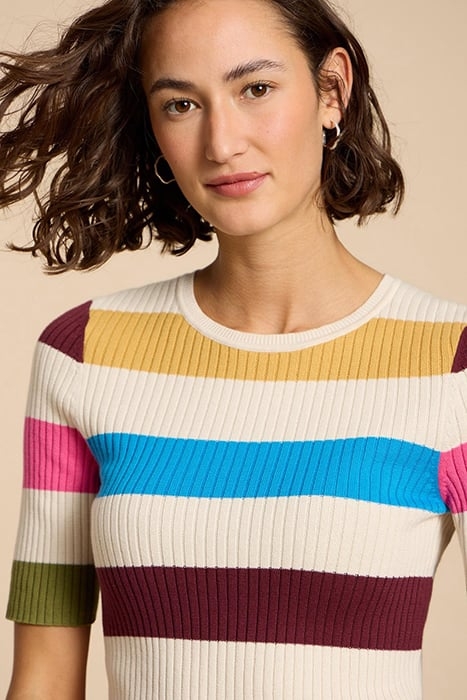 IVY RIB JUMPER IVORY 4