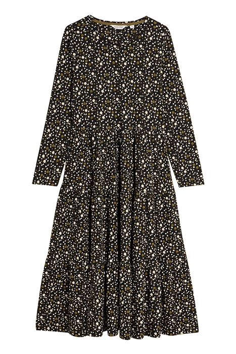 POPPY JERSEY MINI DRESS BLACK 2