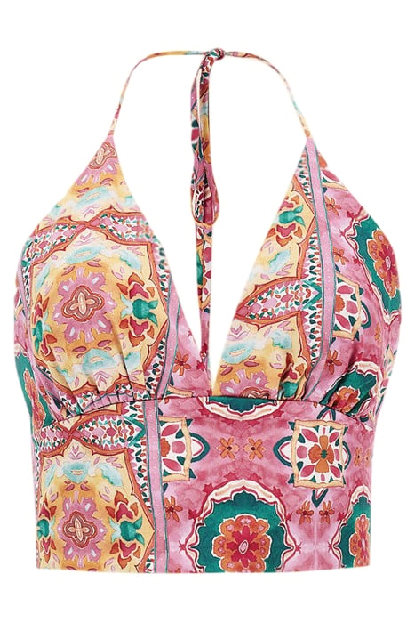 BABYLON SCARF TOP BLANKET PRINT 4